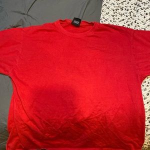 2 St. John’s Bay Shirts that is Extra Large and Yellow, Regent Blue, REM X Red